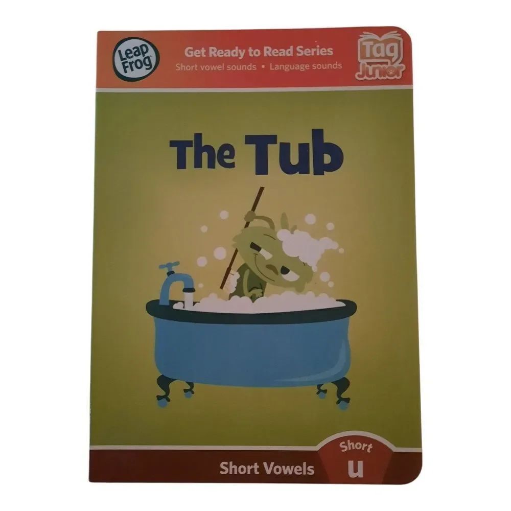 LeapFrog The Tub Learning Book - Green and Blue